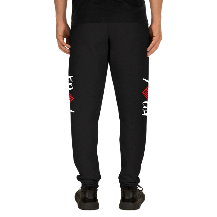 Unisex Joggers (YOGA - red heart)