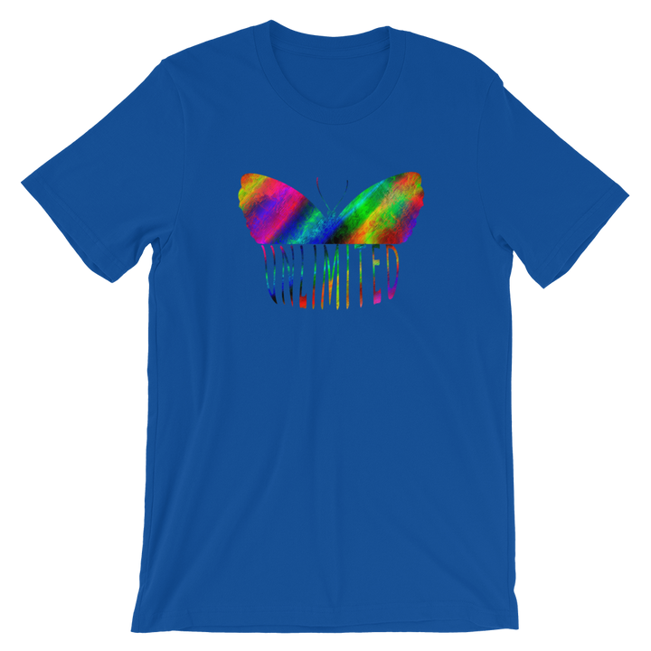 Short-Sleeve Unisex T-Shirt (Unlimited - Butterfly)