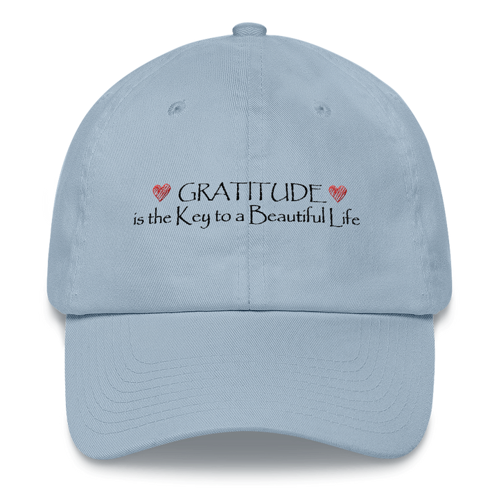 Baseball Cap (Gratitude is the Key to a Beautiful Life)