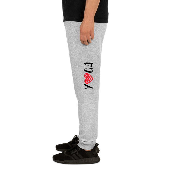 Unisex Joggers (YOGA - red heart)