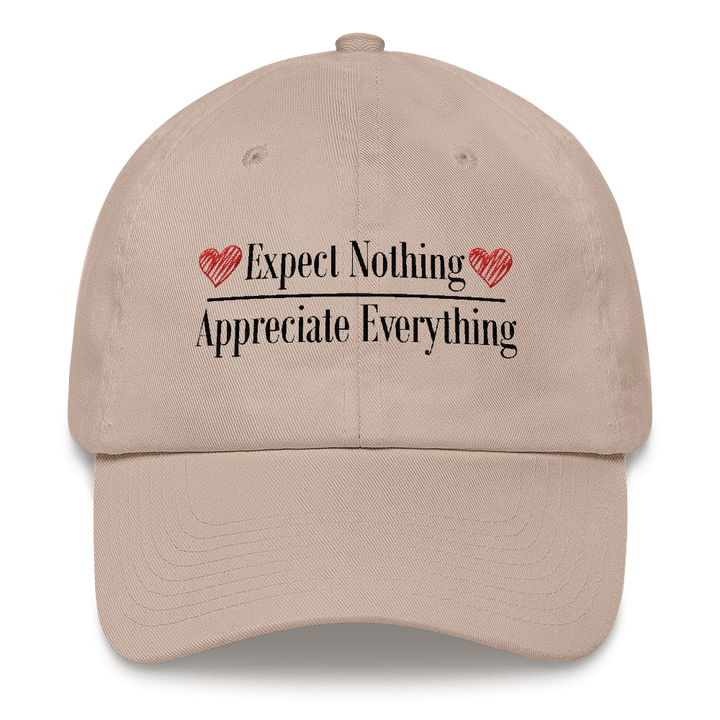 Baseball Cap (Expect Nothing, Appreciate Everything)