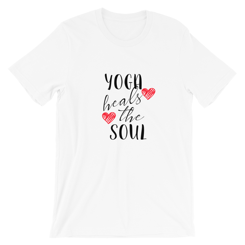 Short-Sleeve Unisex T-Shirt (Yoga heals the Soul)