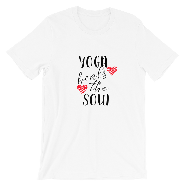 Short-Sleeve Unisex T-Shirt (Yoga heals the Soul)