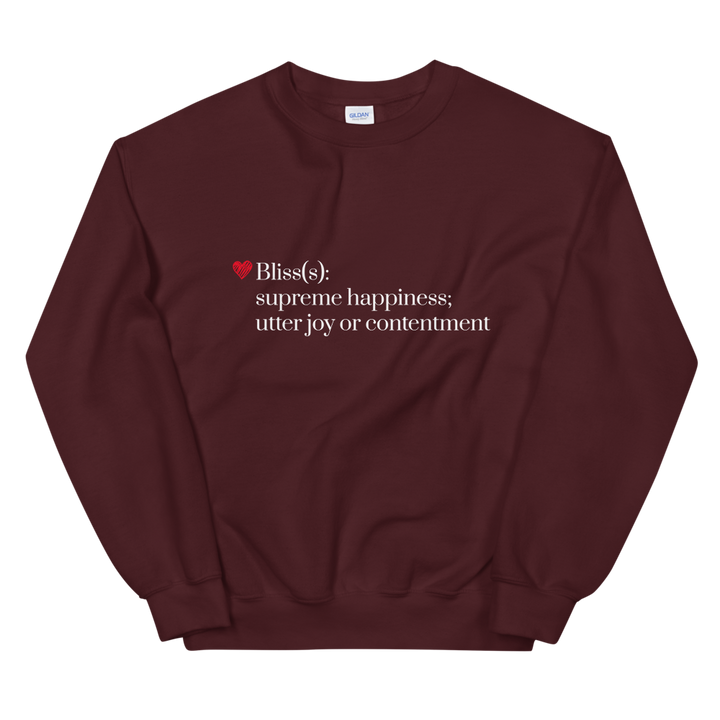 Unisex Heavy Blend Crewneck Sweatshirt (Blisss Definition)