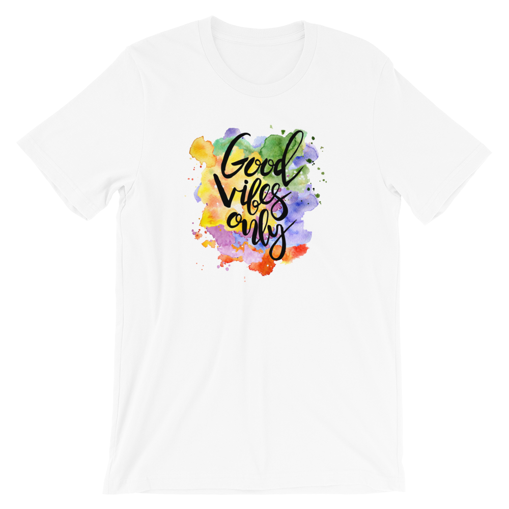 Short-Sleeve Unisex T-Shirt (Good Vibes Only)