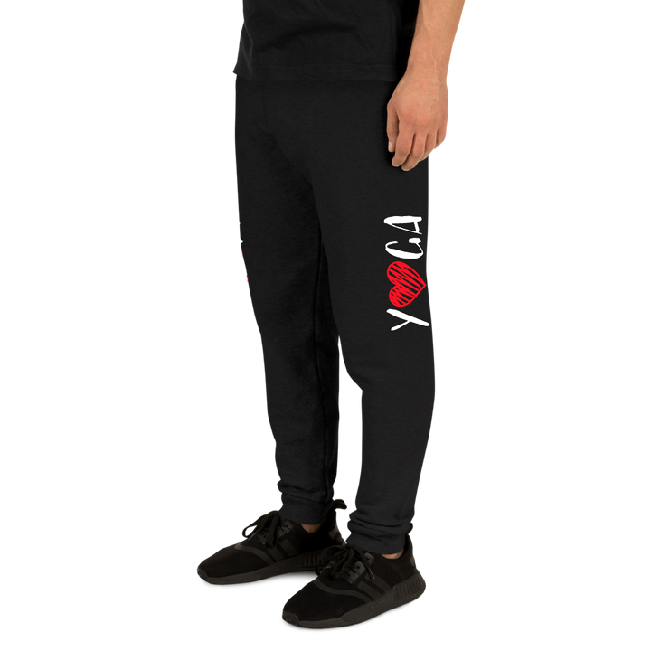 Unisex Joggers (YOGA - red heart)