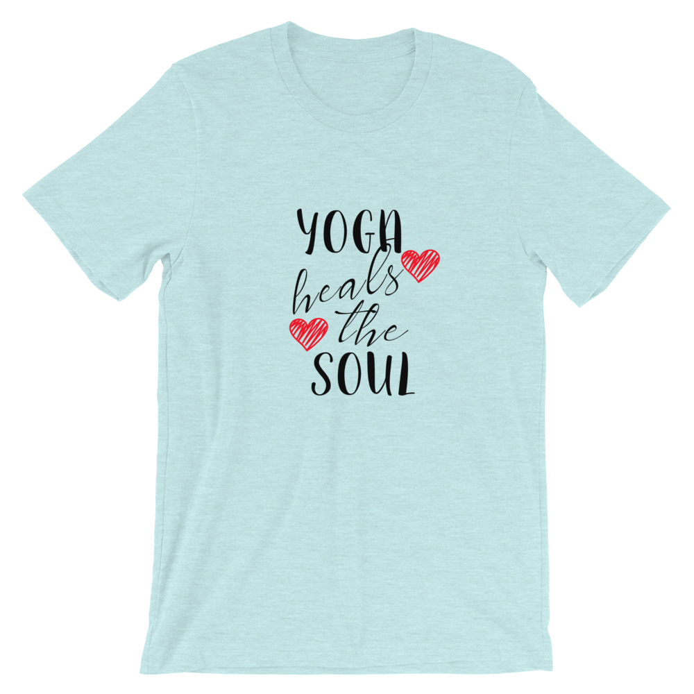 Short-Sleeve Unisex T-Shirt (Yoga heals the Soul)