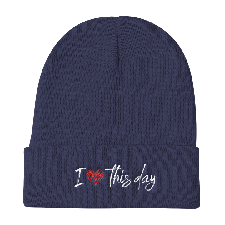 Knit Beanie (I Love This Day)