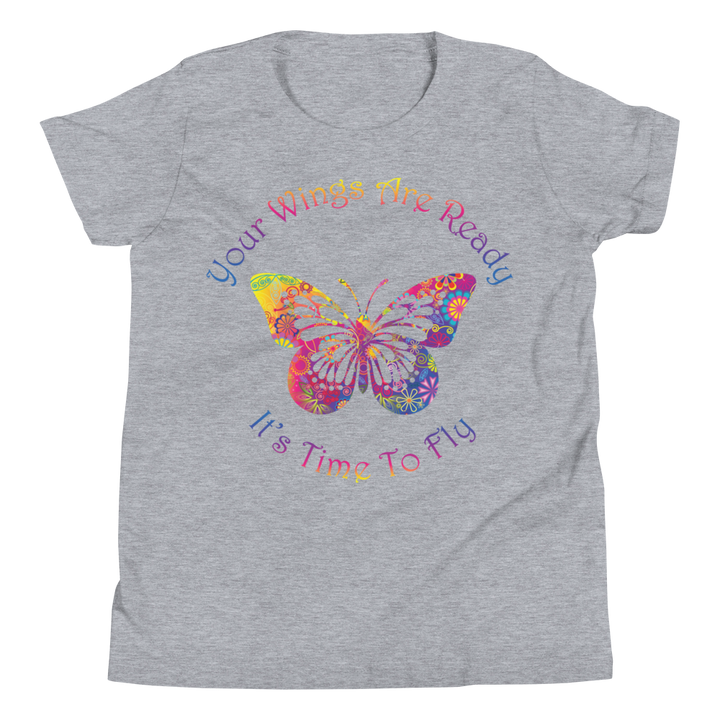 Youth Short Sleeve T-Shirt (Your Wings are Ready. It's Time to Fly)