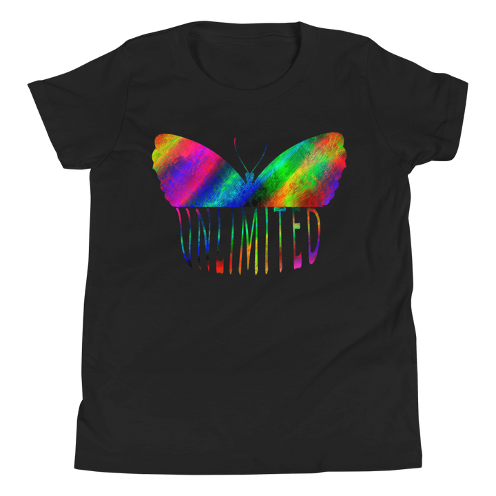 Youth Short Sleeve T-Shirt (Unlimited - Butterfly)