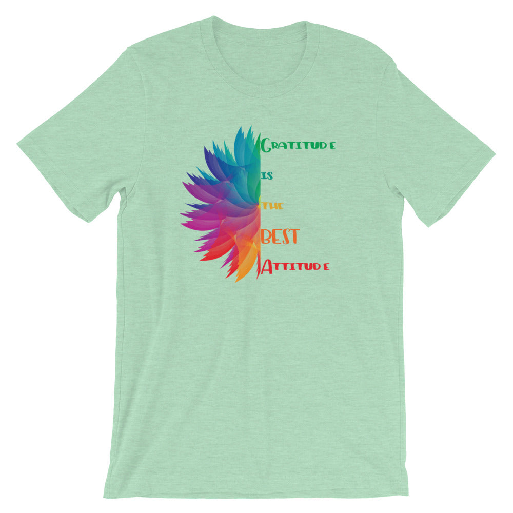 Short-Sleeve Unisex T-Shirt (Gratitude is the BEST Attitude)