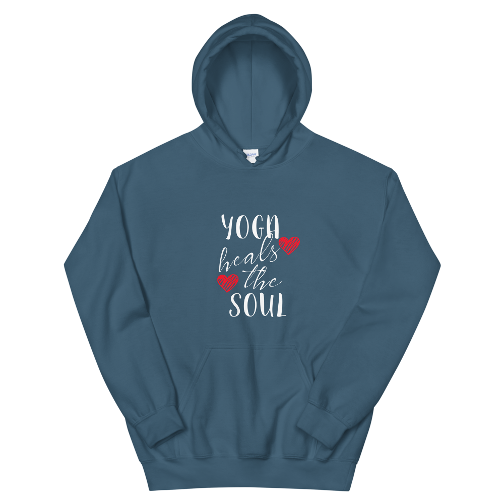 Hooded Sweatshirt (Yoga heals the Soul)