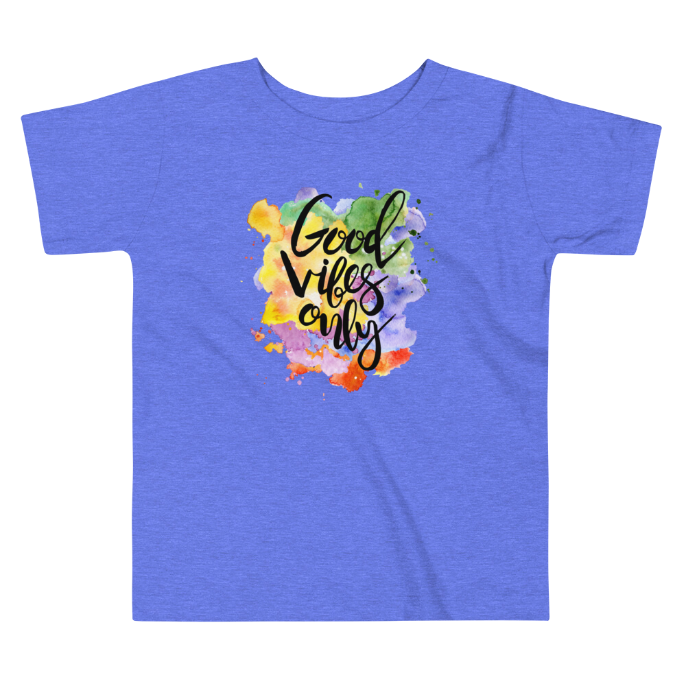 Toddler Short Sleeve Tee (Good Vibes Only)