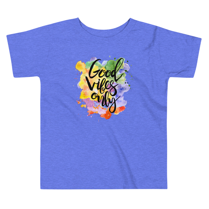 Toddler Short Sleeve Tee (Good Vibes Only)