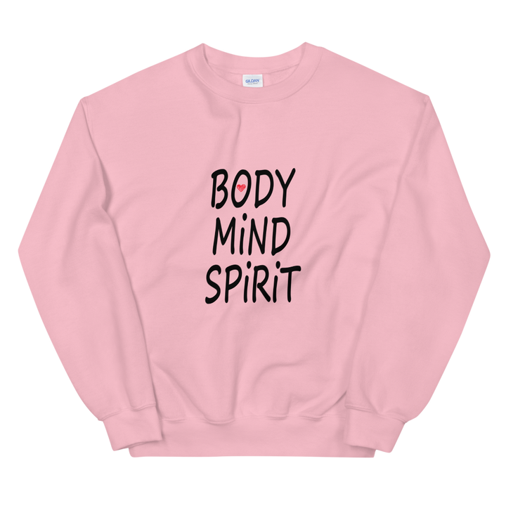 Unisex Heavy Blend Crewneck Sweatshirt (Body/Mind/Spirit)