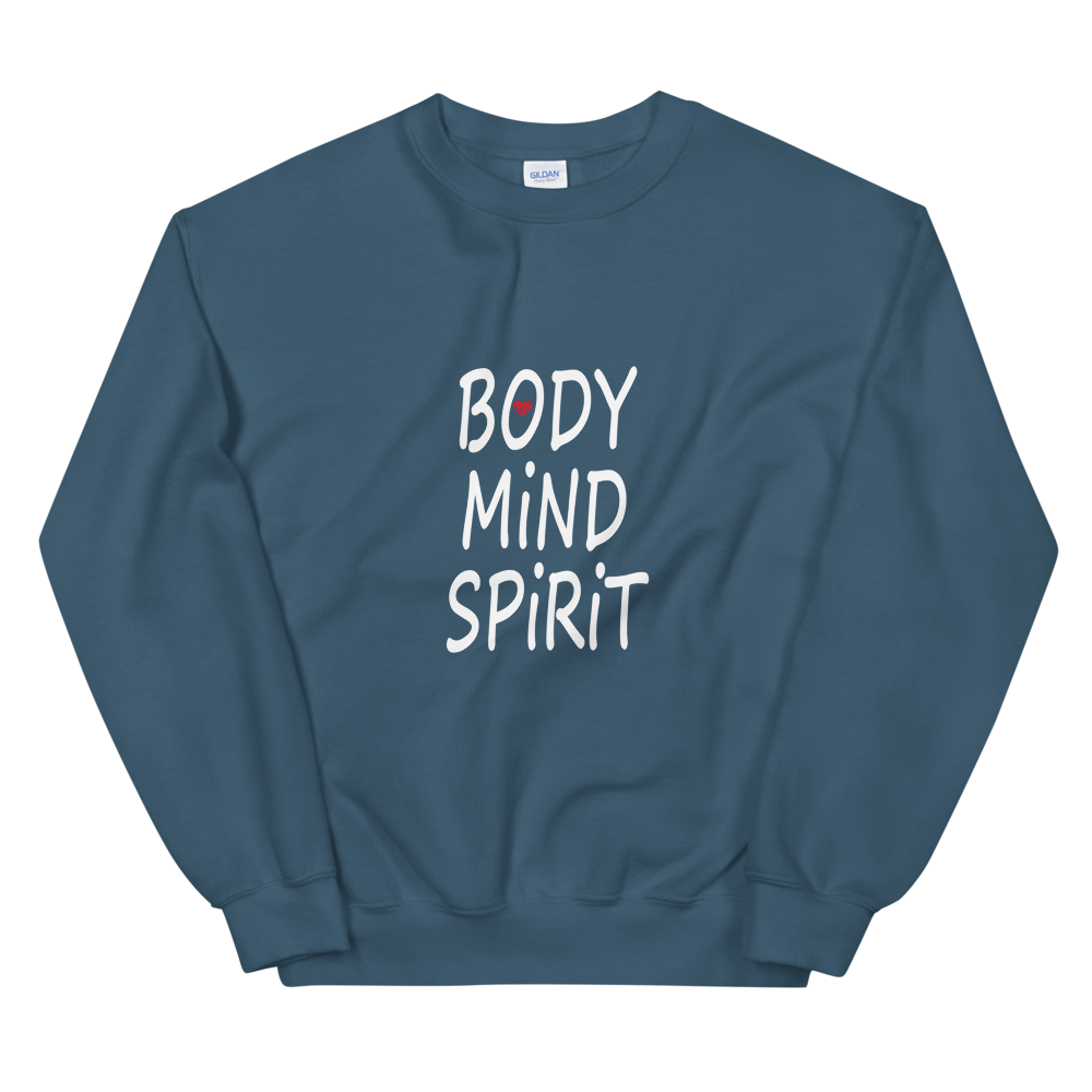 Unisex Heavy Blend Crewneck Sweatshirt (Body/Mind/Spirit)