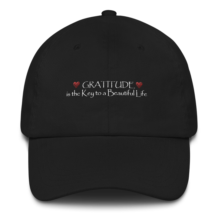 Baseball Cap (Gratitude is the Key to a Beautiful Life)