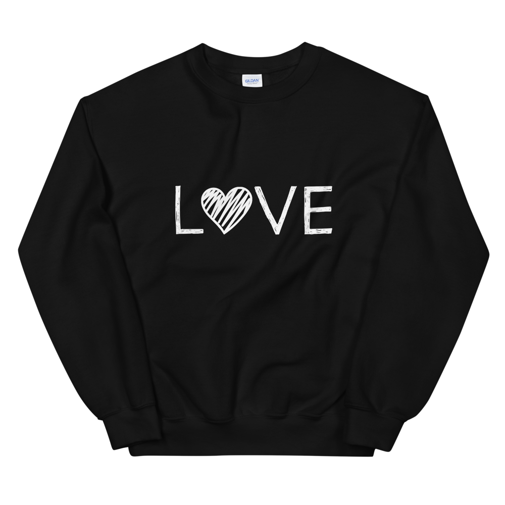 Unisex Heavy Blend Crewneck Sweatshirt (LOVE)