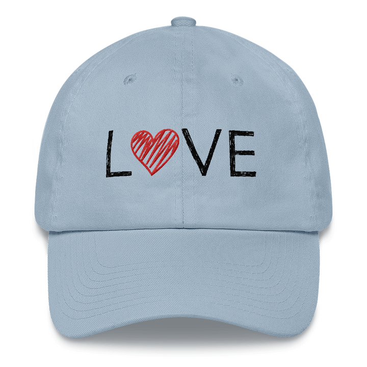 Baseball Cap (LOVE - red heart)