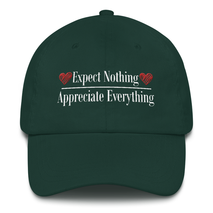 Baseball Cap (Expect Nothing, Appreciate Everything)