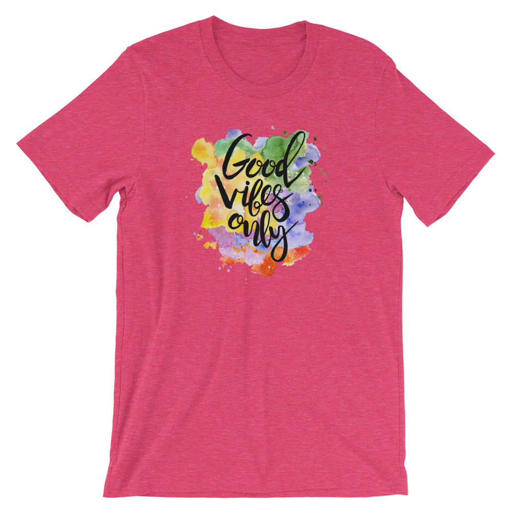 Short-Sleeve Unisex T-Shirt (Good Vibes Only)