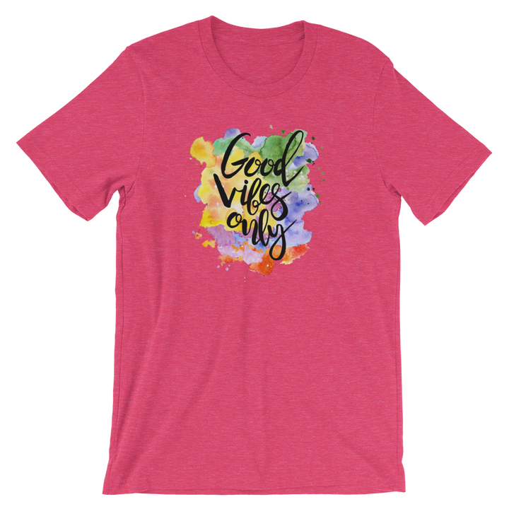 Short-Sleeve Unisex T-Shirt (Good Vibes Only)