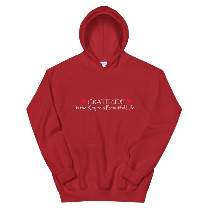 Hooded Sweatshirt (Gratitude is the Key to a Beautiful Life)