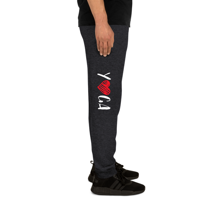 Unisex Joggers (YOGA - red heart)