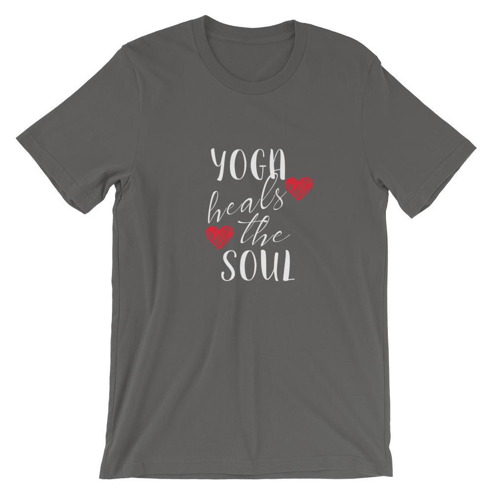 Short-Sleeve Unisex T-Shirt (Yoga heals the Soul)