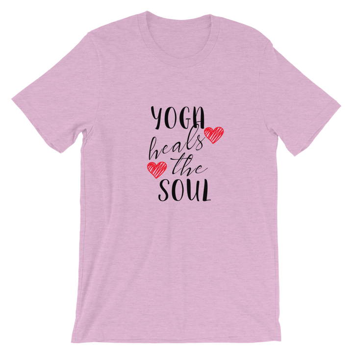 Short-Sleeve Unisex T-Shirt (Yoga heals the Soul)