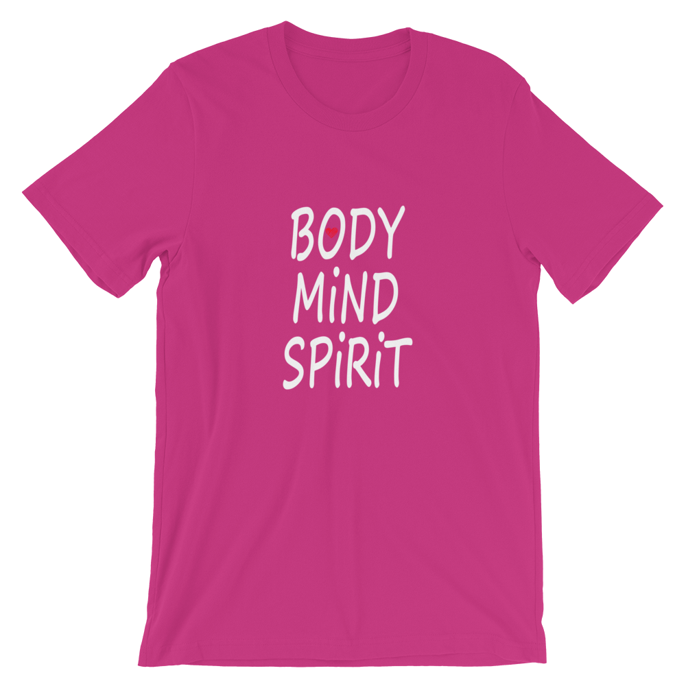 Short-Sleeve Unisex T-Shirt (Mind/Body/Spirit)