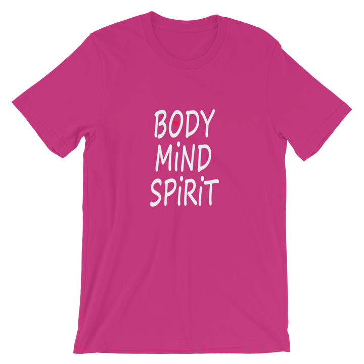 Short-Sleeve Unisex T-Shirt (Mind/Body/Spirit)