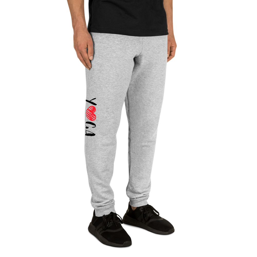 Unisex Joggers (YOGA - red heart)