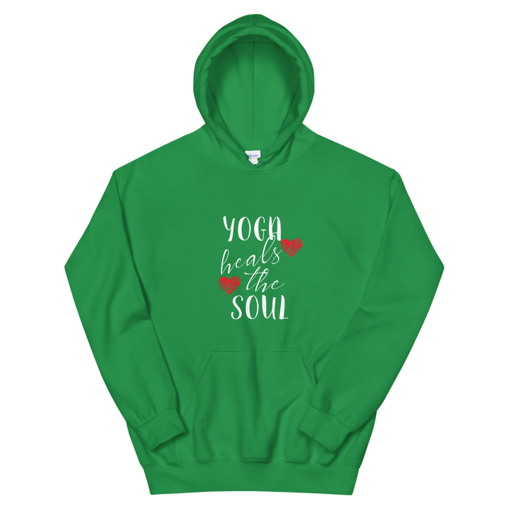 Hooded Sweatshirt (Yoga heals the Soul)