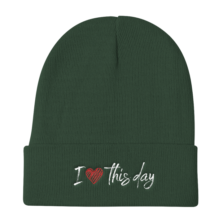 Knit Beanie (I Love This Day)