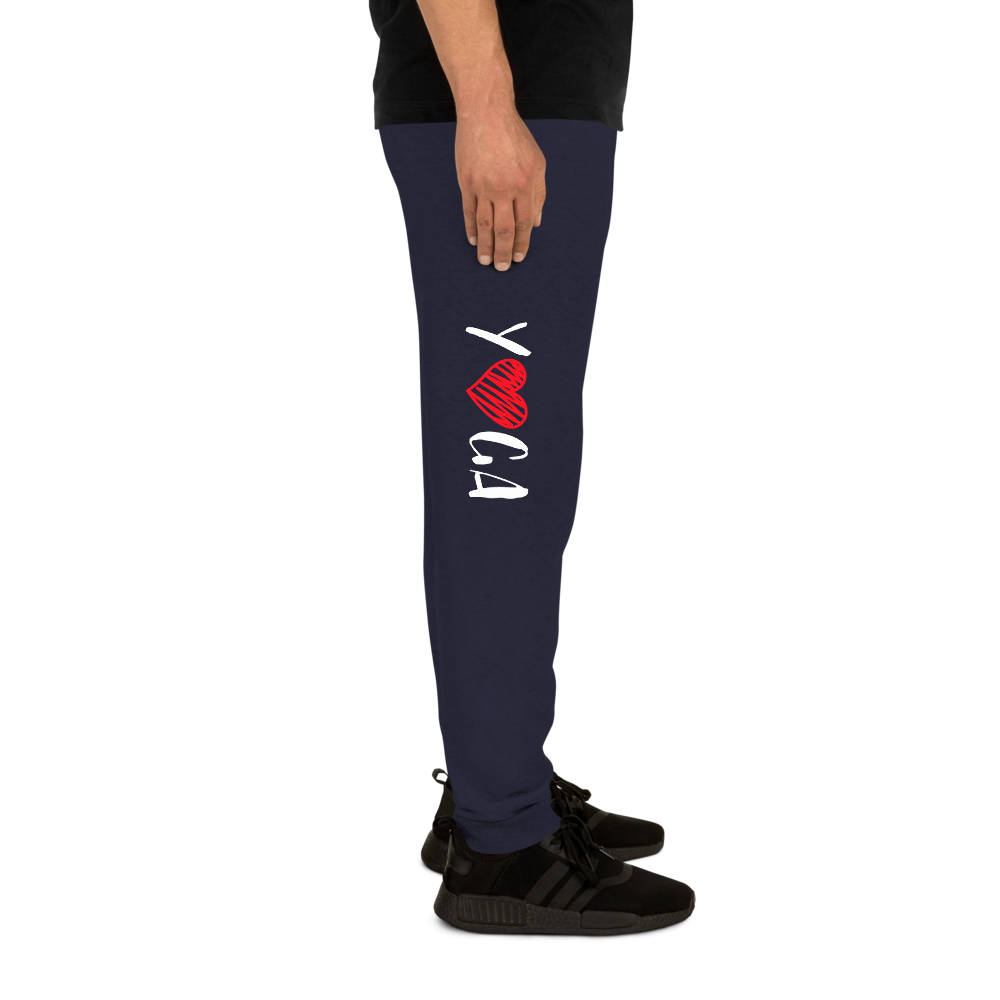 Unisex Joggers (YOGA - red heart)