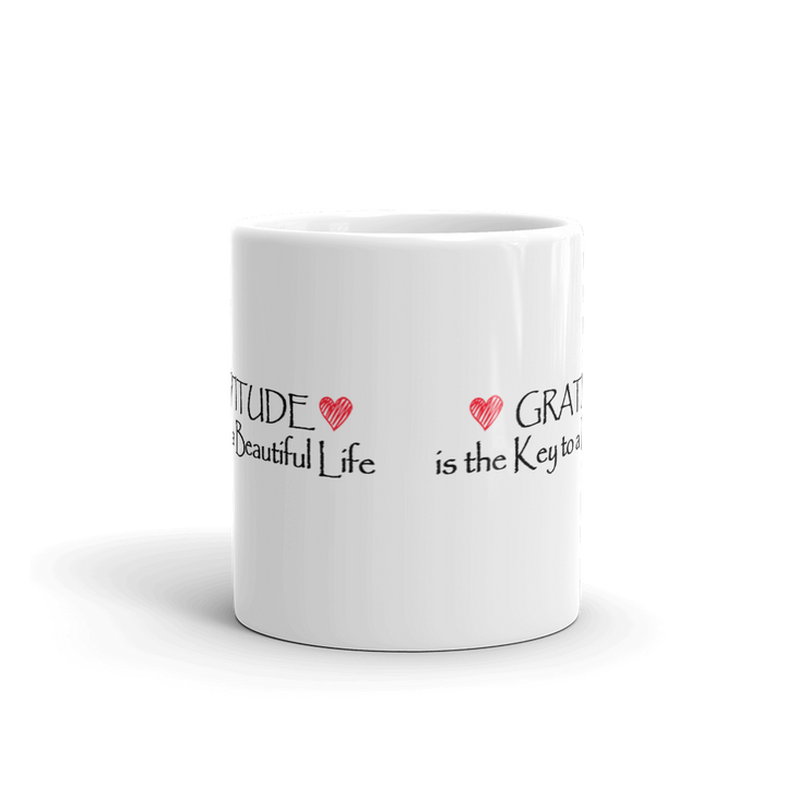 Mug (Gratitude is the Key to a Beautiful Life)