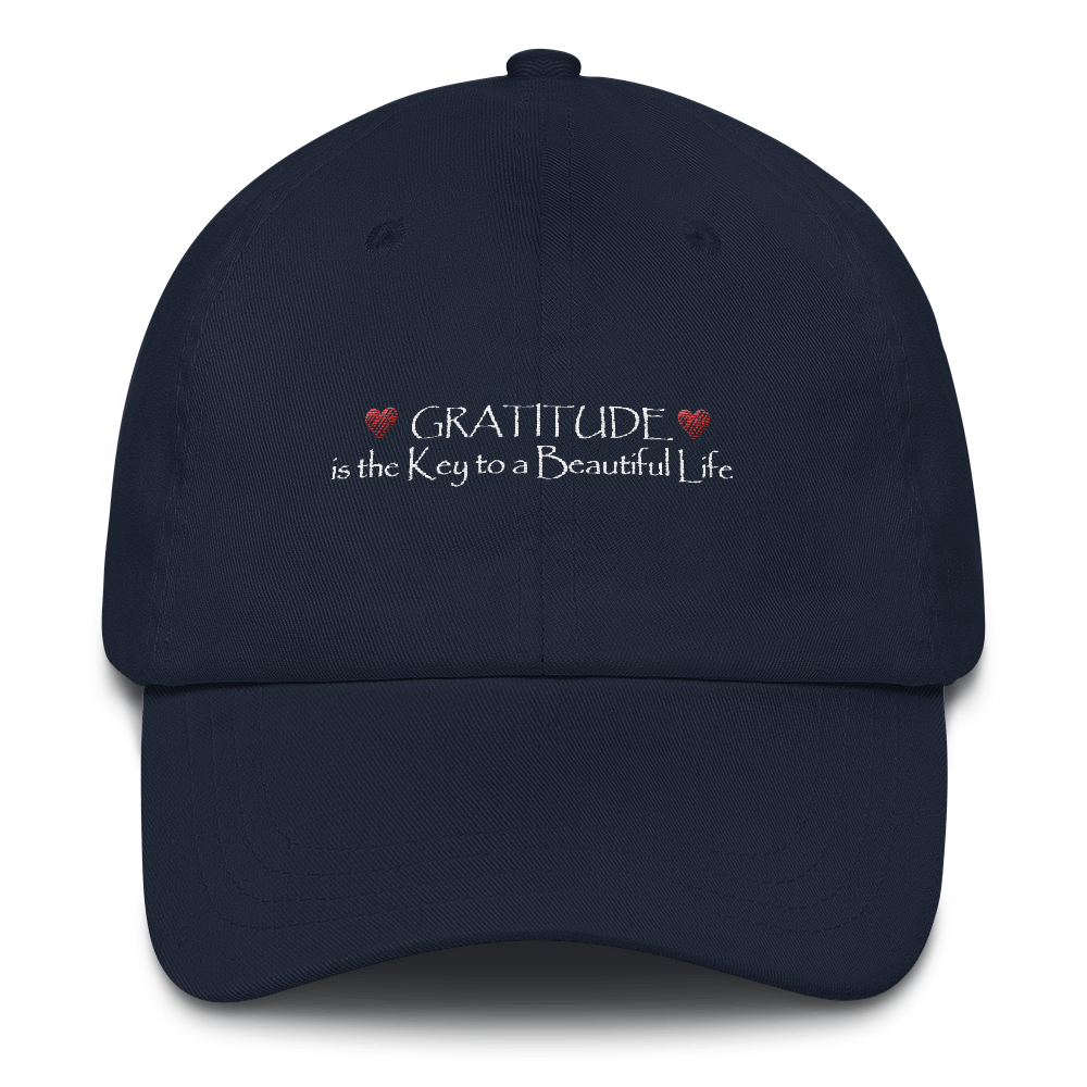 Baseball Cap (Gratitude is the Key to a Beautiful Life)