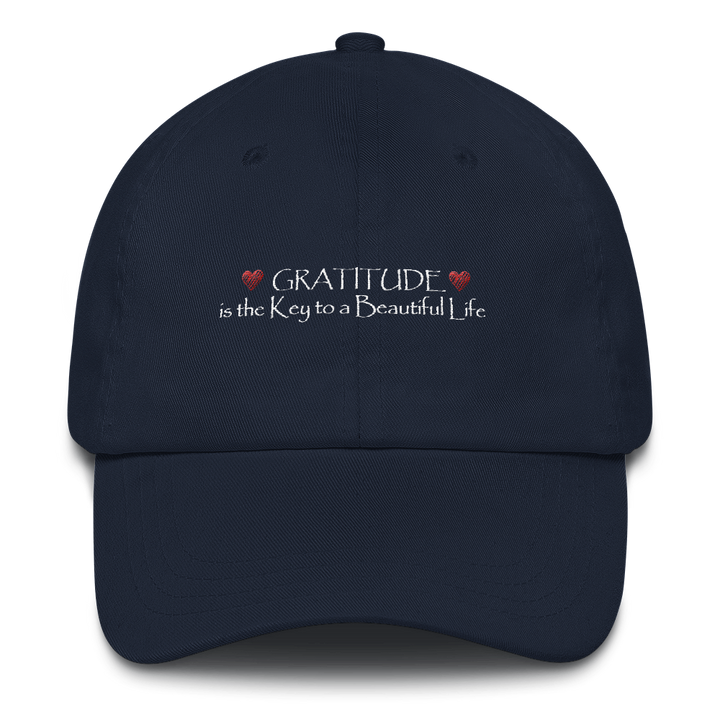 Baseball Cap (Gratitude is the Key to a Beautiful Life)