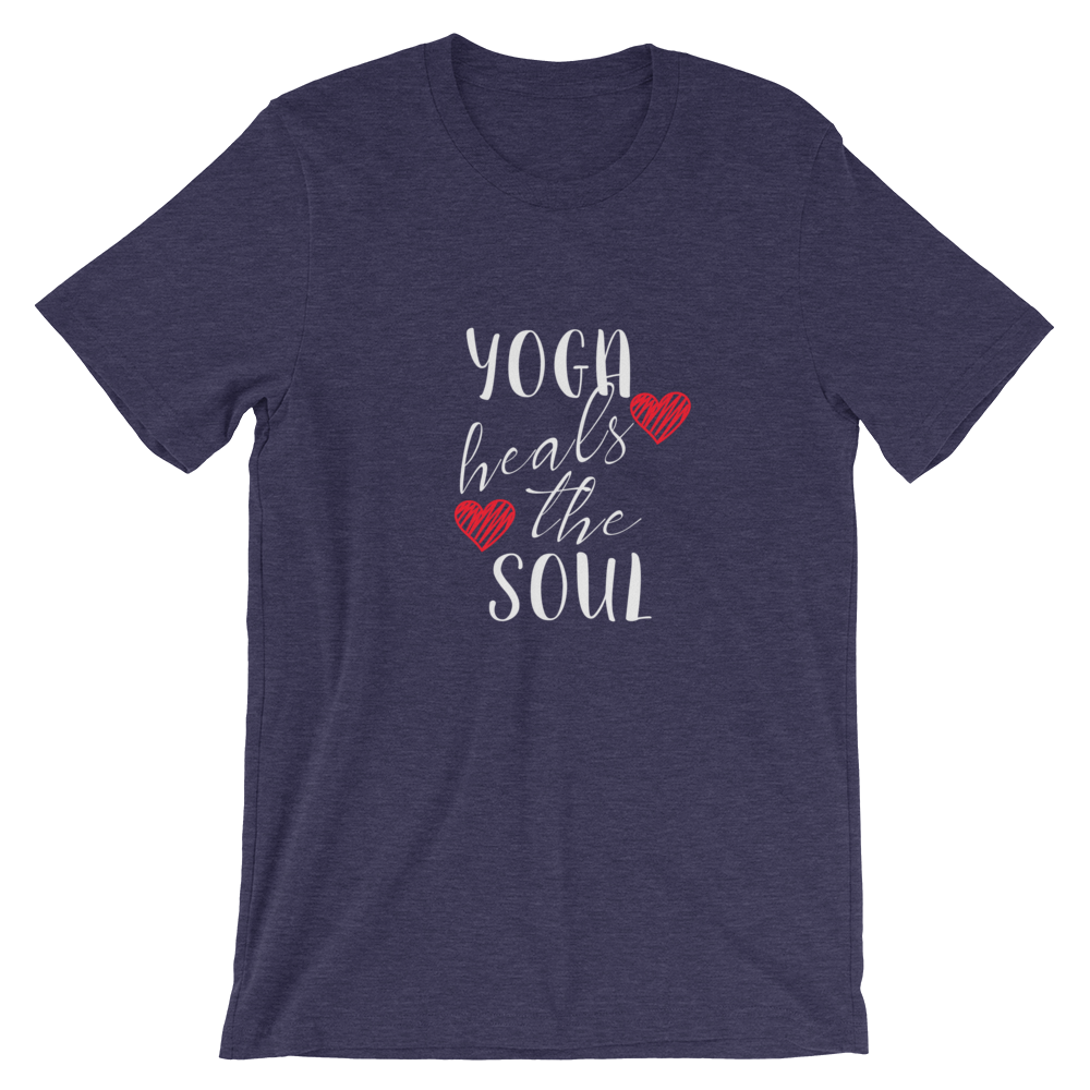 Short-Sleeve Unisex T-Shirt (Yoga heals the Soul)