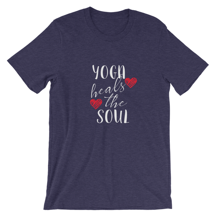 Short-Sleeve Unisex T-Shirt (Yoga heals the Soul)