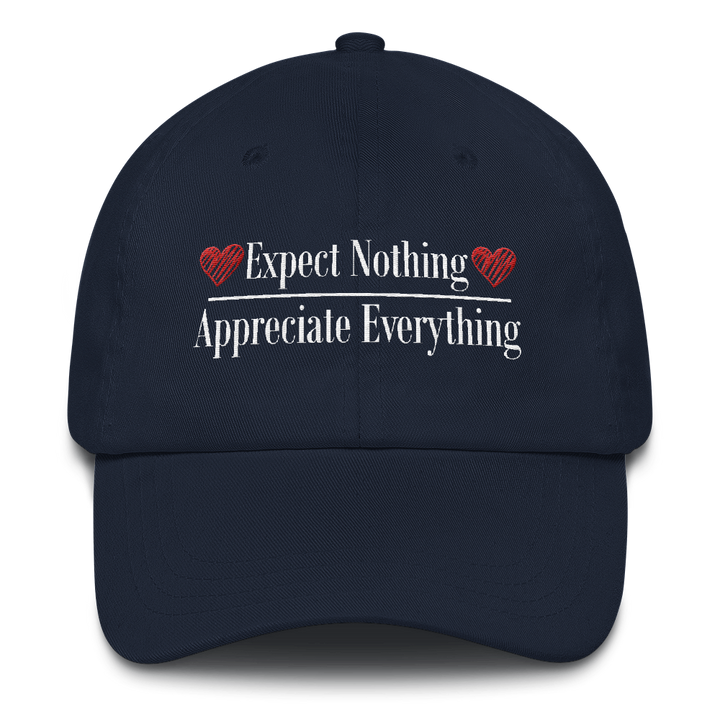 Baseball Cap (Expect Nothing, Appreciate Everything)