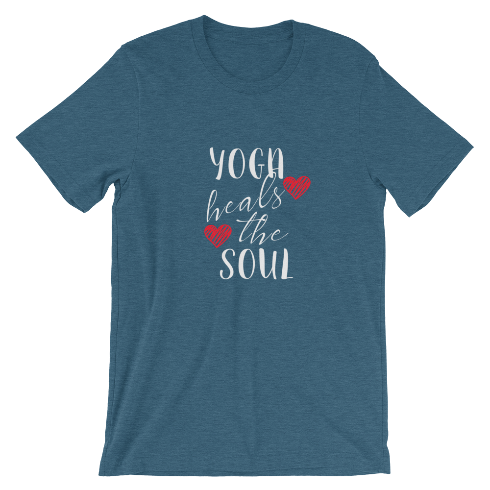 Short-Sleeve Unisex T-Shirt (Yoga heals the Soul)