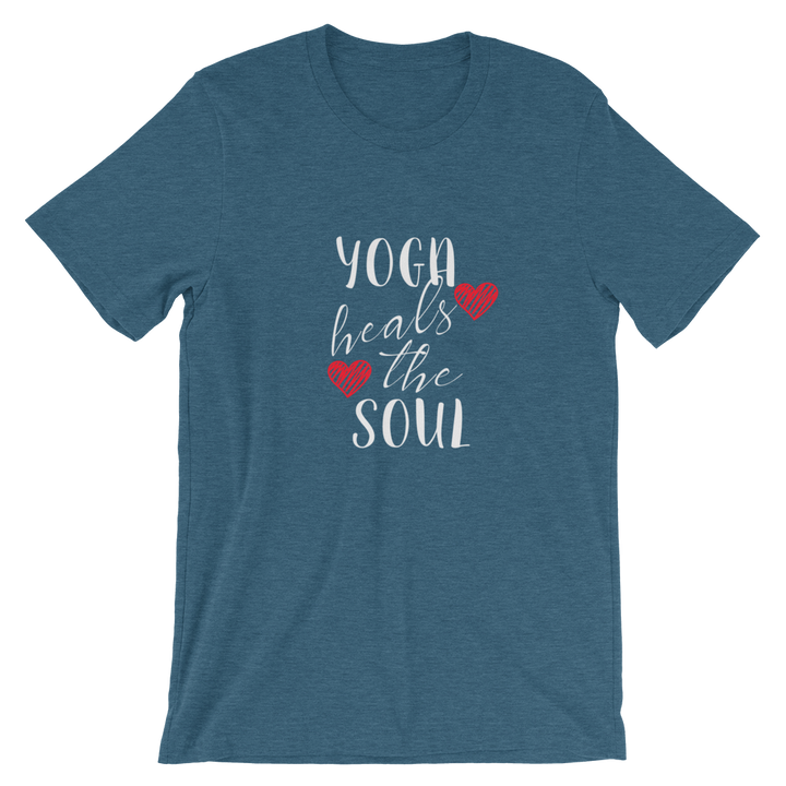 Short-Sleeve Unisex T-Shirt (Yoga heals the Soul)