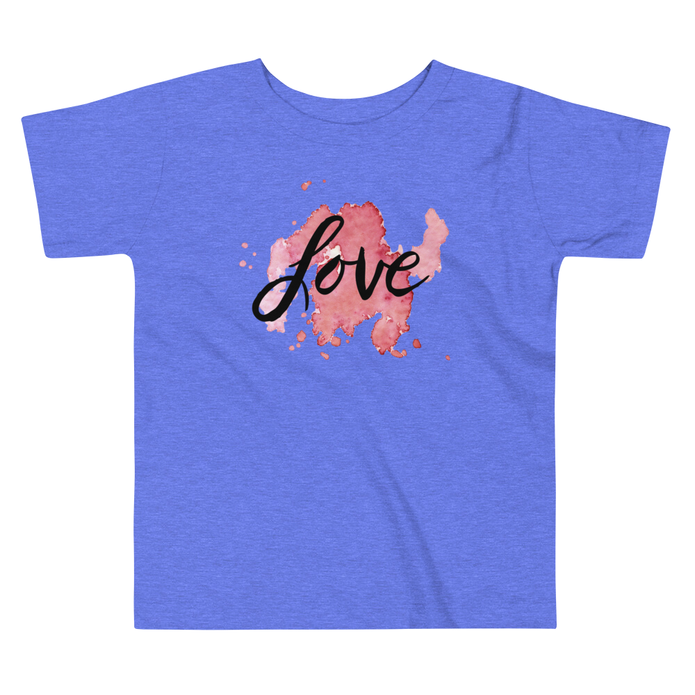 Toddler Short Sleeve Tee (Love)