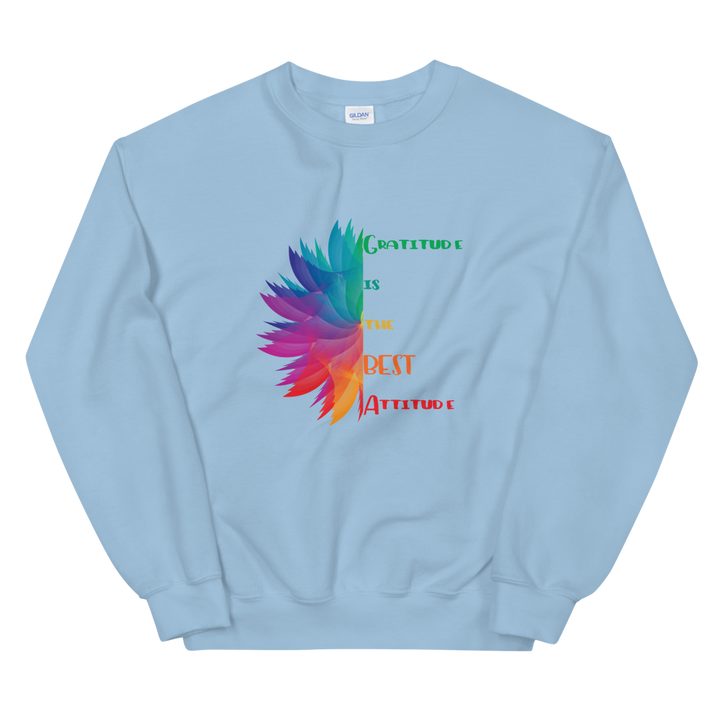 Unisex Heavy Blend Crewneck Sweatshirt (Gratitude is the BEST Attitude)