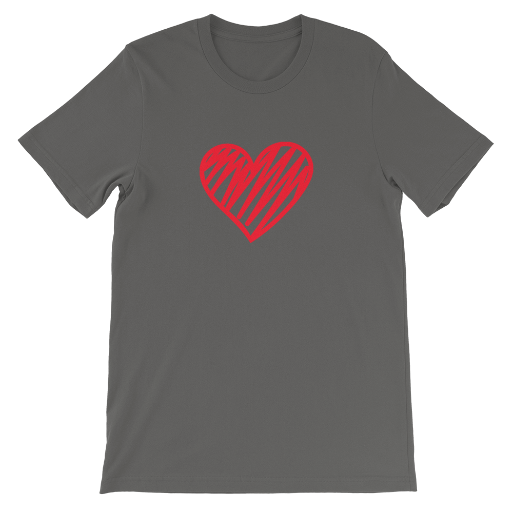 Short-Sleeve Unisex T-Shirt (Heart)