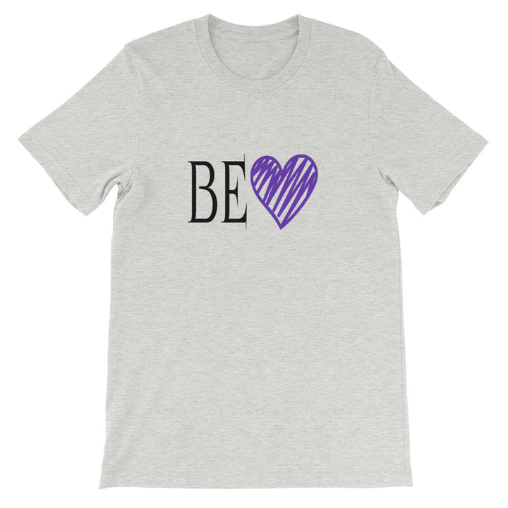 Short-Sleeve Unisex T-Shirt (BE/purple heart)