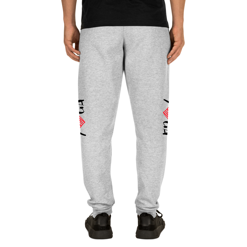 Unisex Joggers (YOGA - red heart)