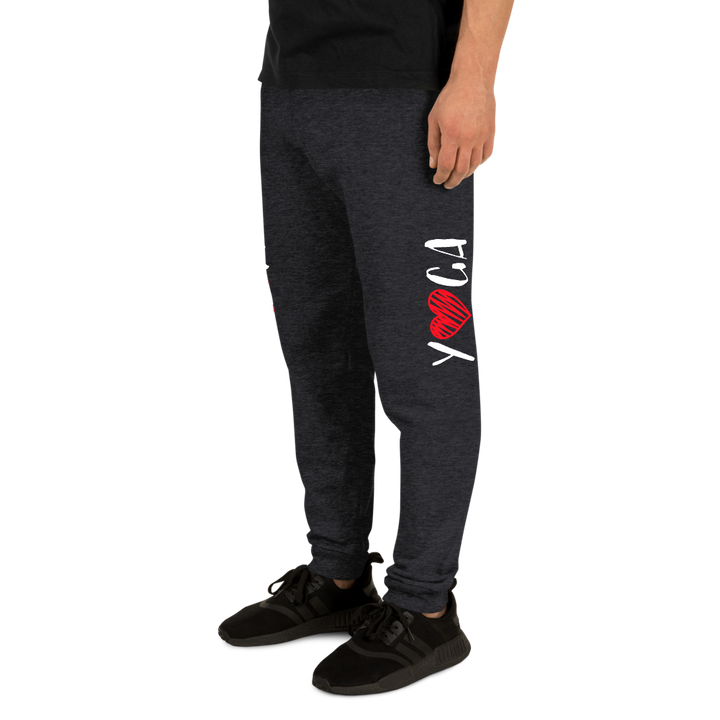 Unisex Joggers (YOGA - red heart)